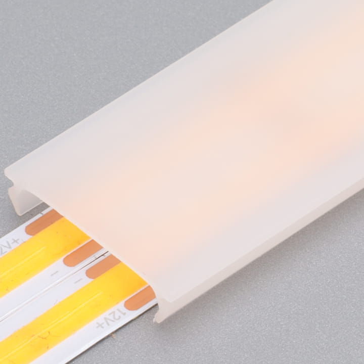Klosz KPD-23 PMMA Mrożony do profili Led 300cm