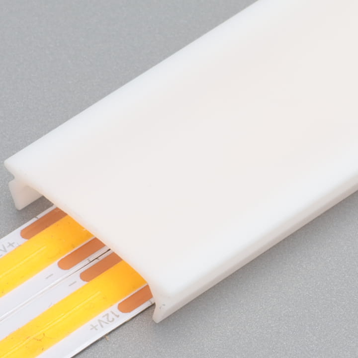 Klosz KPD-23 PMMA Mleczny do profili Led 202cm