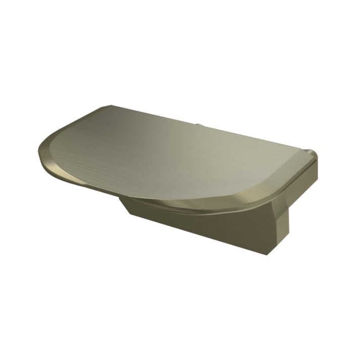 Zaślepka boczna profilu Led PW-02 inox okrągła z otworem na przewód