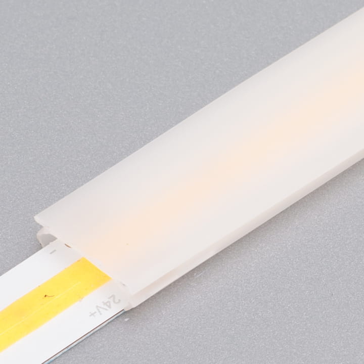 Klosz KPB-13 PC mrożony do profili LED 100cm