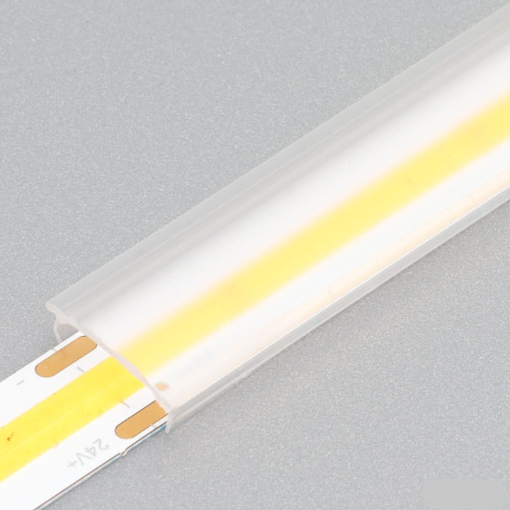 Klosz KPB-13 PC transparentny do profili LED 100cm